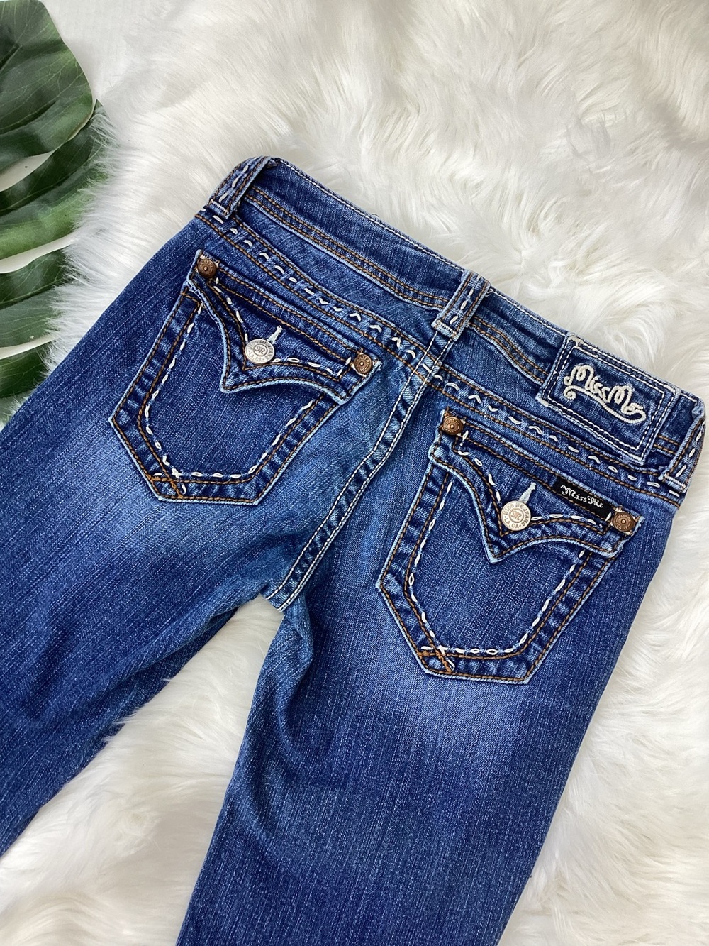 Miss Me Y2K Bootcut Jeans Low Rise Size 27